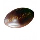 ballon Rugby Cuir "Toulouse"