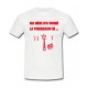 Tee shirt LOL Rugby " Permission..." Blanc 