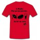 Tee shirt Lol rugby "Art de Vivre" Rouge/Noir