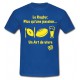 Tee shirt Lol rugby "Art de Vivre" Bleu/Jaune