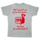 Tee shirt Rugby bébé "Sardines" Gris/Rouge