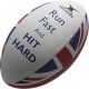 Ballon rugby Gilbert Supporter HIT HARD 