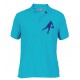 Polo manches courtes Rugby Essentiels Turquoise
