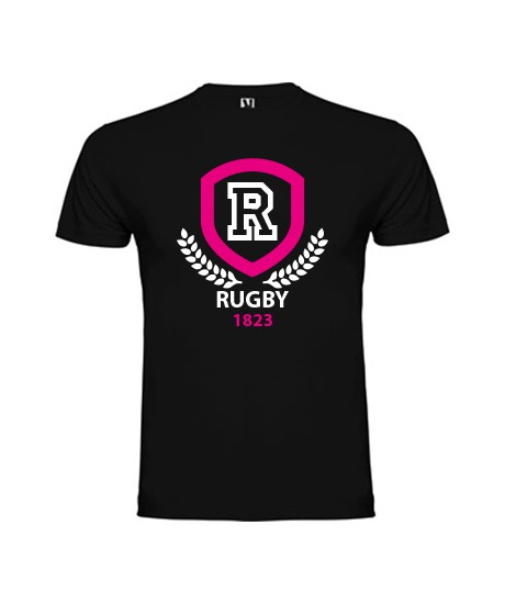 Tee shirt Rugby Laurier noir