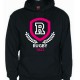 Sweat Rugby Laurier Noir 