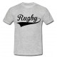 Tee shirt Rugby Gris