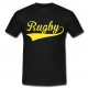 Tee shirt Rugby Noir