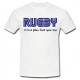 Tee Shirt "Rugby c'est plus fort que toi"