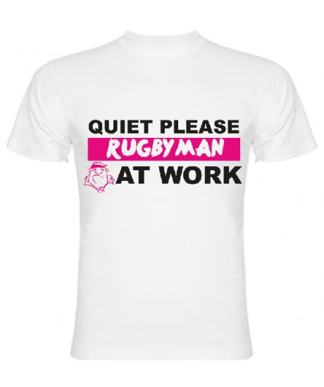 Tee Shirt Rugbyman at Work