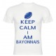 Tee Shirt Keep Calm I Am Bayonnais