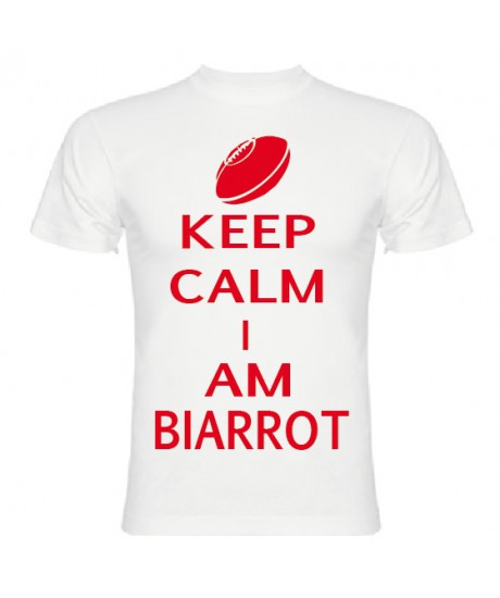Tee Shirt Keep Calm I Am Biarrot