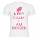 Tee Shirt Keep Calm I Am Parisien