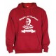 Sweat capuche Rugby & Vintage Buste Rouge