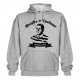 Sweat capuche Rugby & Vintage Buste Gris
