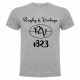 Tee Shirt Rugby & Vintage RV Gris