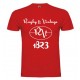 Tee Shirt Rugby & Vintage RV Rouge