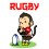 Body bébé Japon rugby