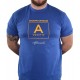 Tee shirt Aficionados "Rhesus" Bleu Royal