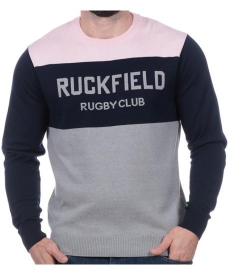 PULL RUCKFIELD RUGBY CLUB GRIS CLAIR