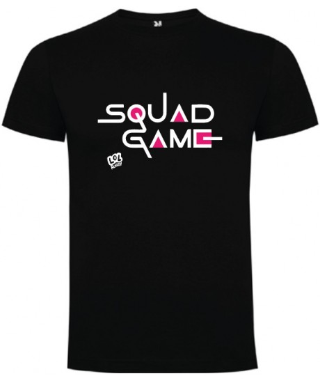 Tee shirt LoL Rugby "Squad Game" Noir