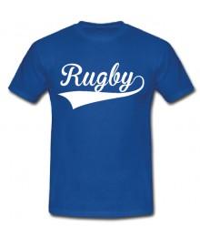 Tee shirt Rugby Bleu