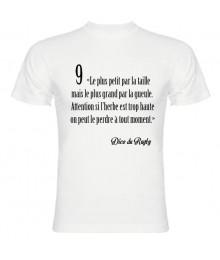 Tee Shirt Dico du Rugby n°9