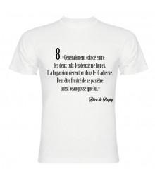 Tee Shirt Dico du Rugby n°8