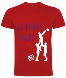 Tee Shirt "La French Touche" LoLRugby Rouge