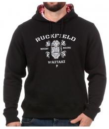 SWEAT RUCKFIELD MAORI NOIR