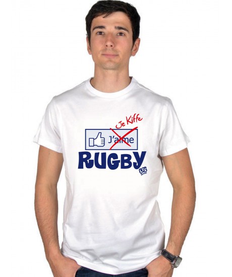 Tee shirt LOL Rugby " LIKE " 