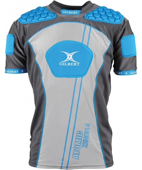 Épaulière Gilbert Atomic ZENON V2 GRIS / BLEU