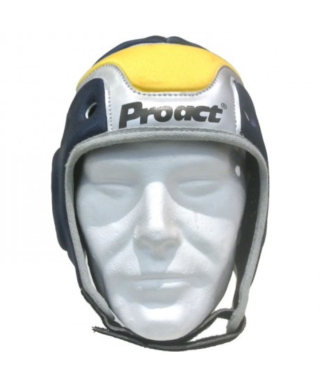 Casque de Rugby Pro Act Navy Yellow