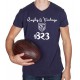 Tee Shirt Rugby & Vintage 1823 