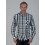 Chemise Cambé carreaux Anthracite