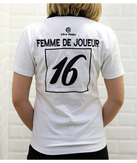 Polo Ultrapetita Femme de joueur Blanc