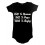 Body bébé "100 % rugby" Noir/Blanc