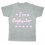 Tee shirt rugby bébé "Rugbystar" Gris/Rose