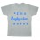 Tee shirt rugby bébé "Rugbystar" Gris/Bleu