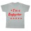 Tee shirt rugby bébé "Rugbystar" Gris/Rouge