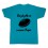 Tee shirt rugby bébé "RugbyMan comme Papa" Bleu/Noir