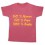 Tee shirt rugby bébé "100 % rugby" Rose/Or