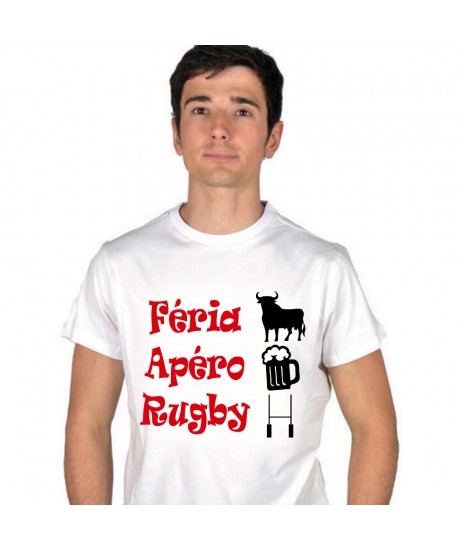 Tee shirt  Féria Apéro Rugby 