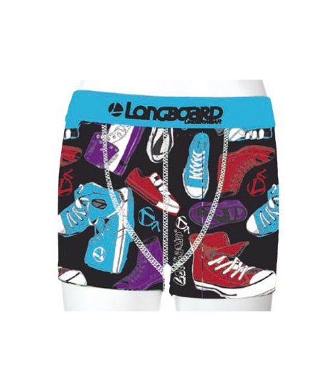 Boxer Longboard Junior basket noir