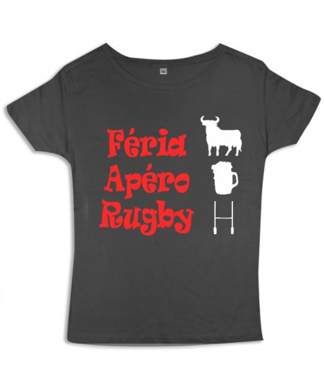 Tee shirt femme Féria Gris