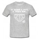 Tee shirt LOL Rugby "Et quand il pète ..." Gris/Blanc