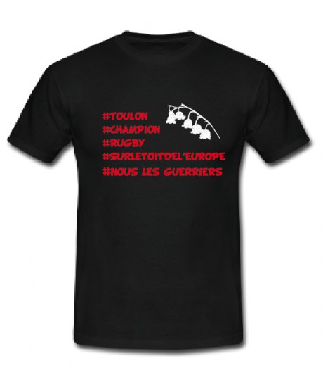 Tee shirt Lol Rugby "Toulon champion"