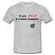 Tee shirt humour "Frit" Gris