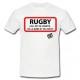 Tee shirt Lol Rugby "Ville Rugby" Blanc
