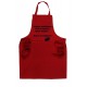 Tablier de cuisine Rugby Rouge