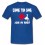 Tee shirt "Donne ton sang Joue au Rugby" Bleu